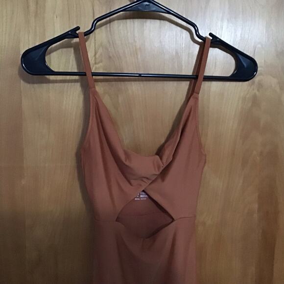 aerie Other - Aerie  Brown One Piece Full Coverage Swimsuit XS